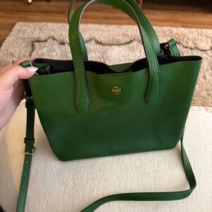 Green Tory Burch crossbody